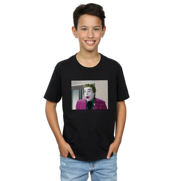 DC Comics Boys Batman TV Series Joker Photograph T-Shirt