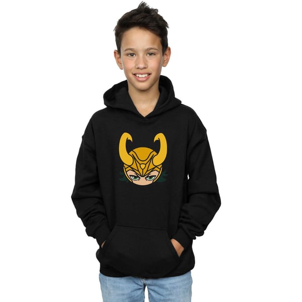Marvel Boys Loki Close Up Hoodie