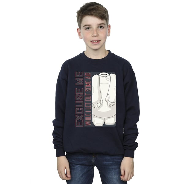 Disney Boys Big Hero 6 Baymax Excuse Me Some Air Sweatshirt