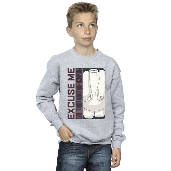 Disney Boys Big Hero 6 Baymax Excuse Me Some Air Sweatshirt