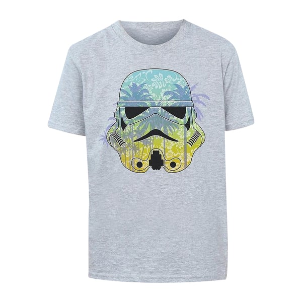 Star Wars Boys Command Stormtrooper Hawaiian T-Shirt