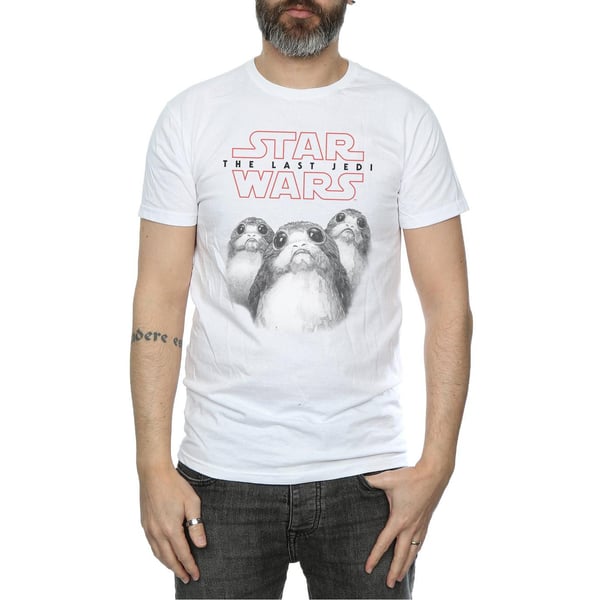 Star Wars: The Last Jedi Mens Porg Cotton T-Shirt