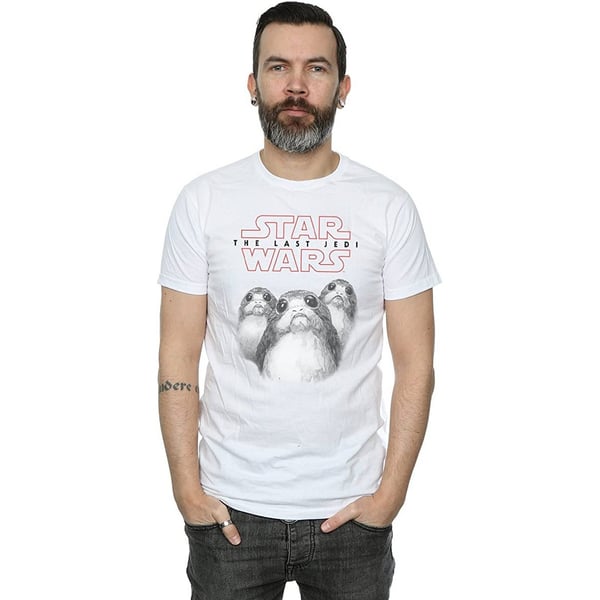 Star Wars: The Last Jedi Mens Porg Cotton T-Shirt