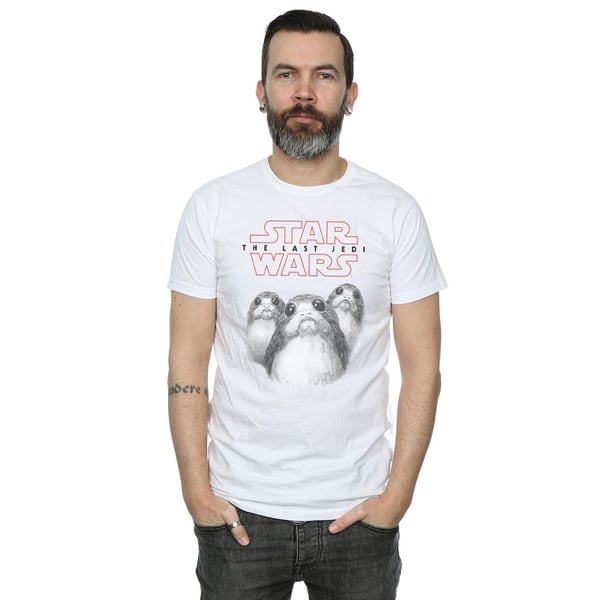 Star Wars: The Last Jedi Mens Porg Cotton T-Shirt