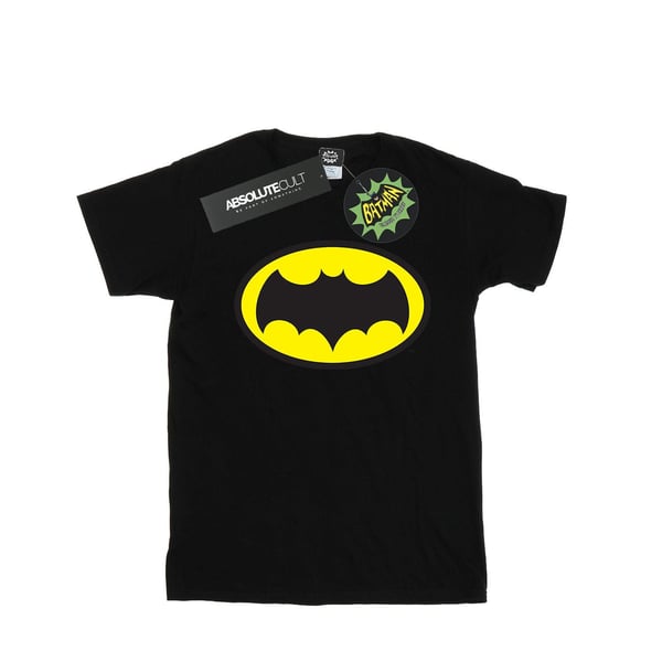 DC Comics Girls Batman TV Series Logo Cotton T-Shirt
