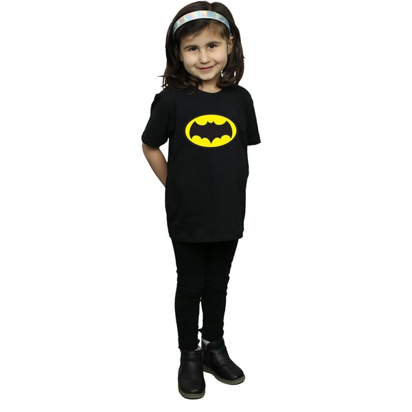 DC Comics Girls Batman TV Series Logo Cotton T-Shirt