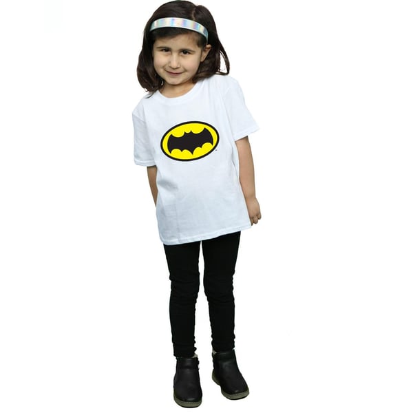 DC Comics Girls Batman TV Series Logo Cotton T-Shirt