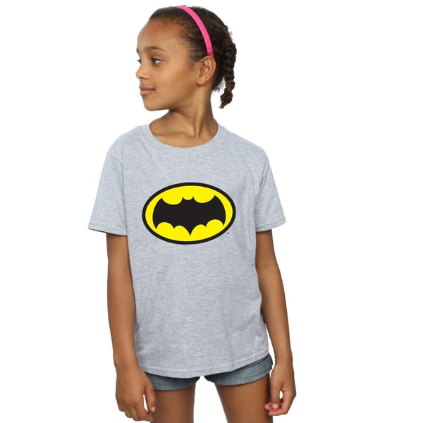 DC Comics Girls Batman TV Series Logo Cotton T-Shirt