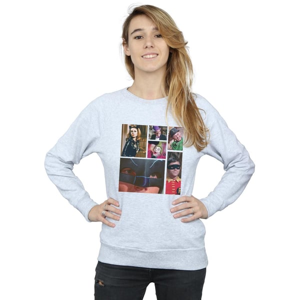DC Comics Womens/Ladies Batman TV Series Class Photo Sweatshirt