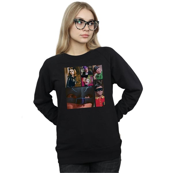 DC Comics Womens/Ladies Batman TV Series Class Photo Sweatshirt