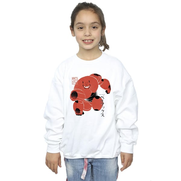 Disney Girls Big Hero 6 Baymax Suite Pose Sweatshirt