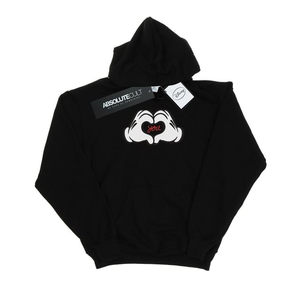 Disney Womens/Ladies Mickey Mouse Loves You Hoodie