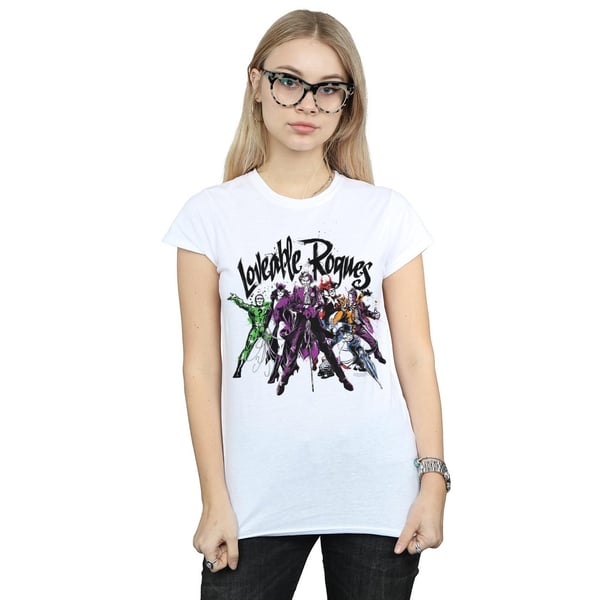 DC Comics Womens/Ladies Batman Loveable Rogues Cotton T-Shirt