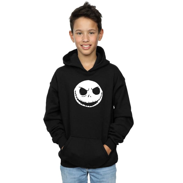Disney Boys Nightmare Before Christmas Jack Skellington Face Hoodie