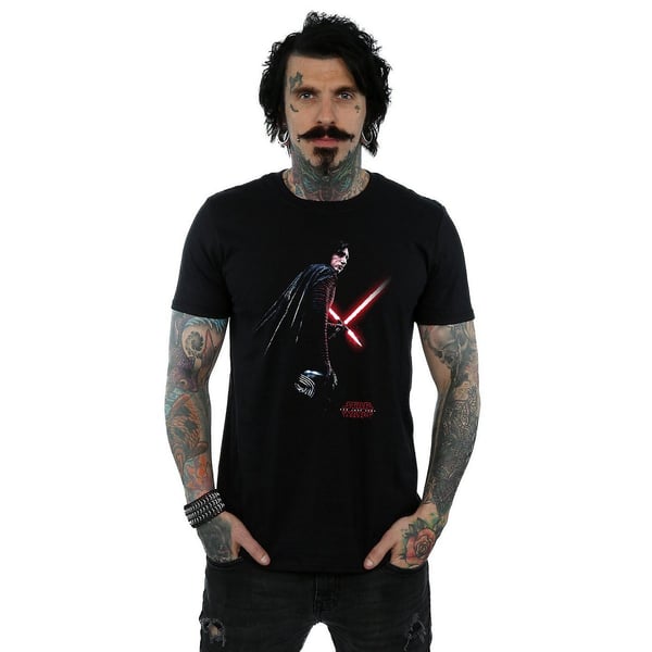 Star Wars: The Last Jedi Mens Kylo Ren Shadow Cotton T-Shirt