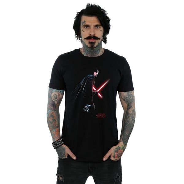 Star Wars: The Last Jedi Mens Kylo Ren Shadow Cotton T-Shirt