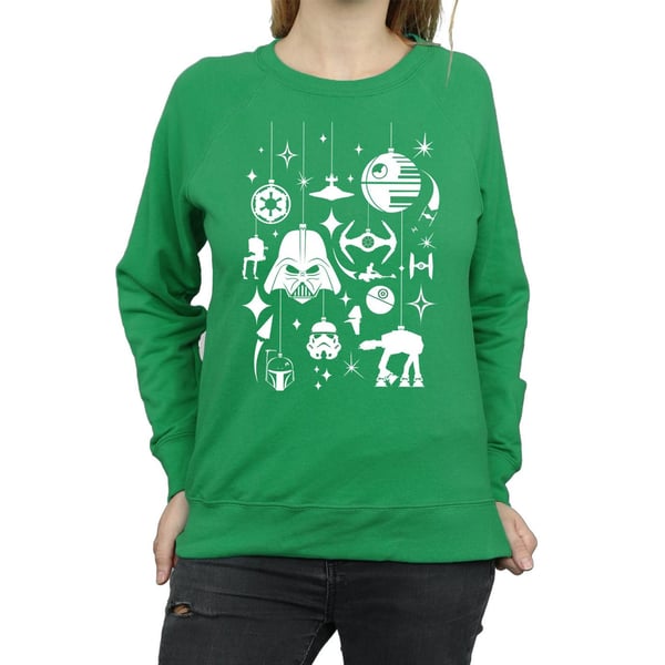 Star Wars Womens/Ladies Christmas Decorations Sweatshirt