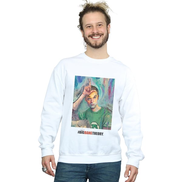The Big Bang Theory Mens Sheldon Loser Painting Sweatshirt