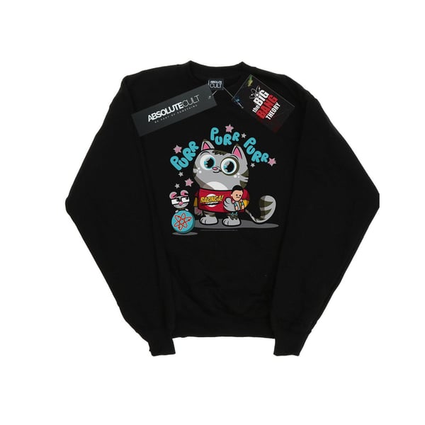 The Big Bang Theory Mens Bazinga Kitty Sweatshirt