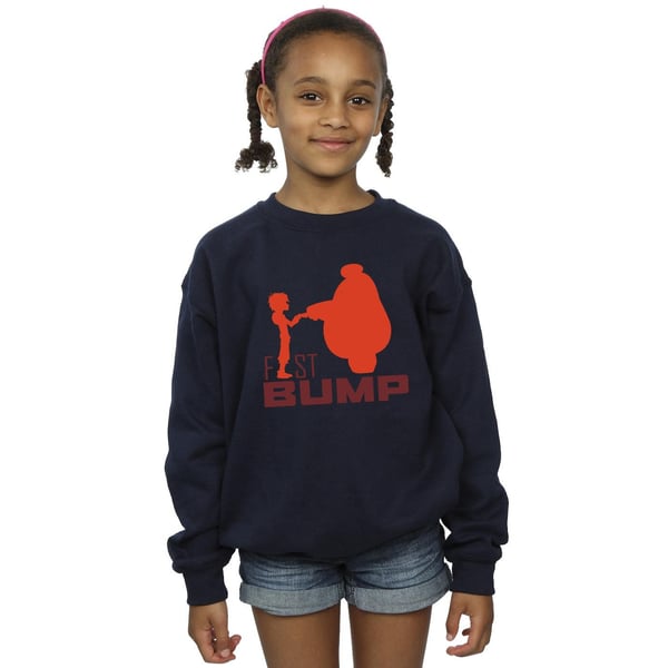 Disney Girls Big Hero 6 Baymax Fist Bump Cutout Sweatshirt