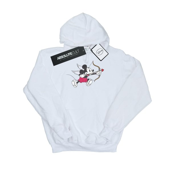 Disney Womens/Ladies Mickey Mouse Love Cherub Hoodie