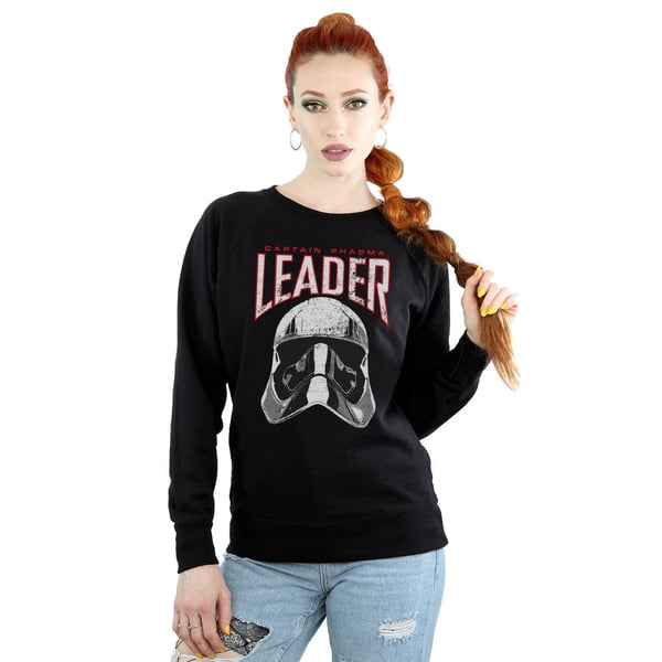 Star Wars Womens/Ladies The Last Jedi Leader Helmet Sweatshirt