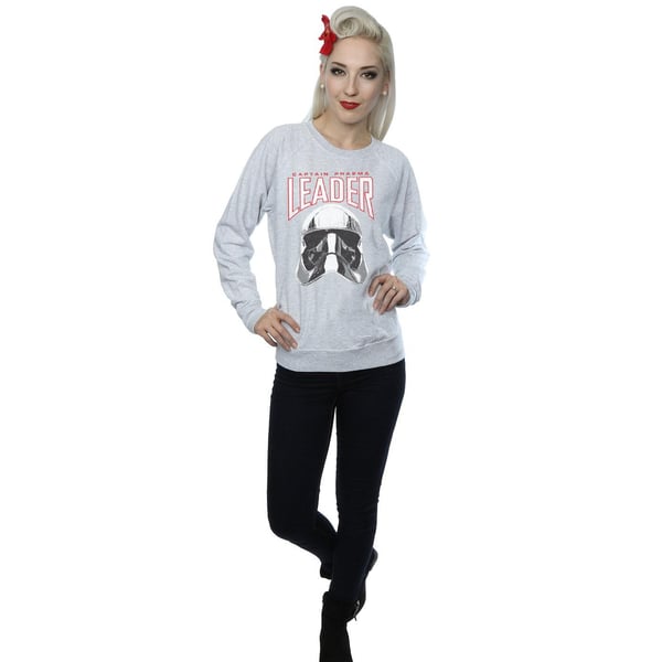 Star Wars Womens/Ladies The Last Jedi Leader Helmet Sweatshirt