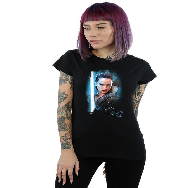 Star Wars: The Last Jedi Womens/Ladies Rey Brushed Cotton T-Shirt