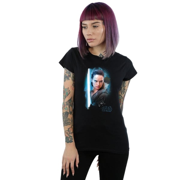 Star Wars: The Last Jedi Womens/Ladies Rey Brushed Cotton T-Shirt