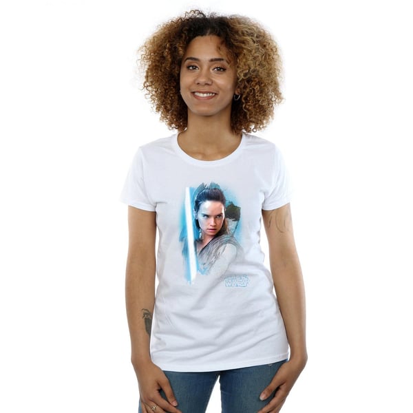 Star Wars: The Last Jedi Womens/Ladies Rey Brushed Cotton T-Shirt