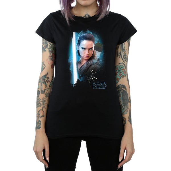 Star Wars: The Last Jedi Womens/Ladies Rey Brushed Cotton T-Shirt