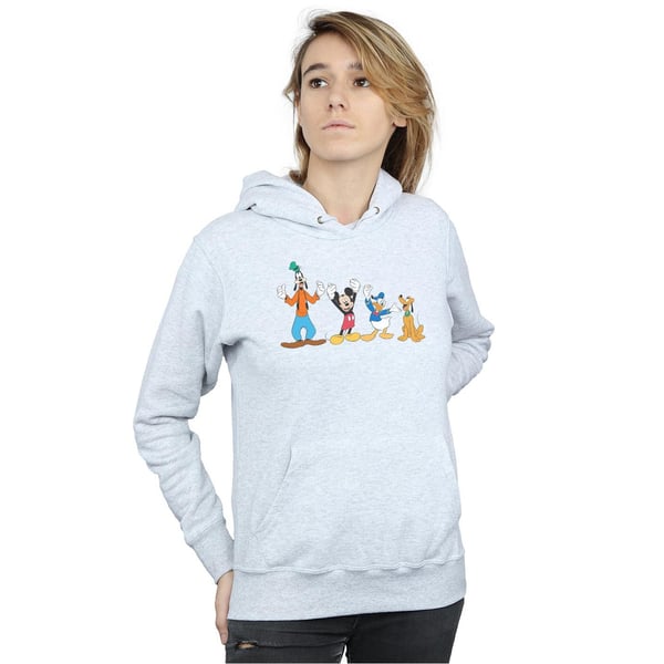 Disney Womens/Ladies Mickey Mouse Friends Hoodie