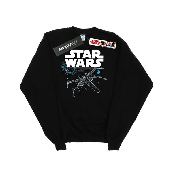 Star Wars Womens/Ladies The Last Jedi X-Wing Sweatshirt