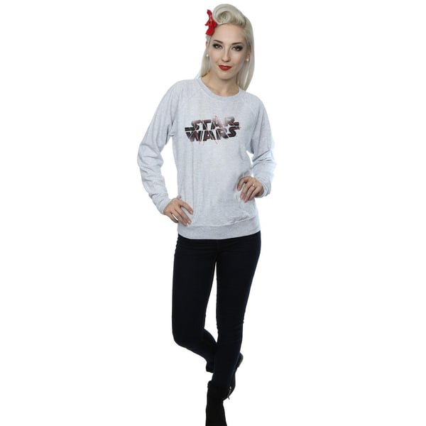 Star Wars Womens/Ladies The Last Jedi Spray Logo Sweatshirt
