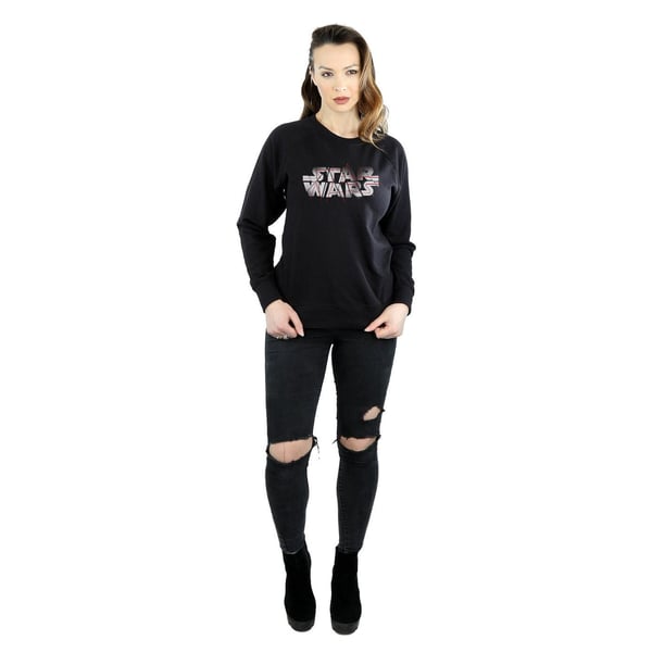 Star Wars Womens/Ladies The Last Jedi Spray Logo Sweatshirt