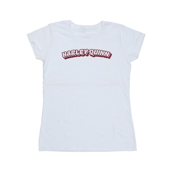 DC Comics Womens/Ladies Batman Harley Quinn Logo Cotton T-Shirt