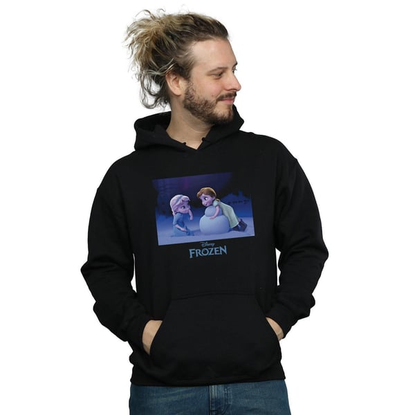 Disney Mens Frozen Build A Snowman Hoodie