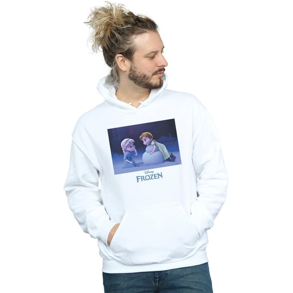 Disney Mens Frozen Build A Snowman Hoodie