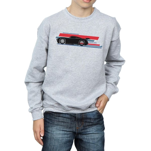 Disney Boys Cars Jackson Storm Stripes Sweatshirt