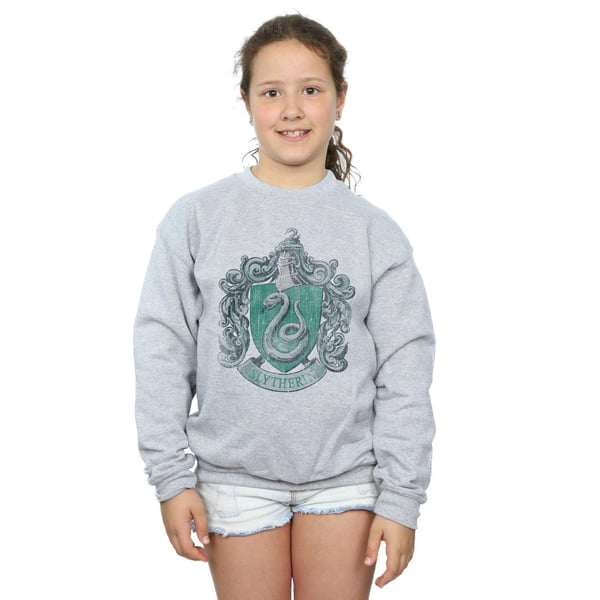 Harry Potter Girls Slytherin Cotton Sweatshirt