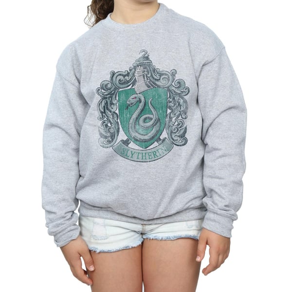 Harry Potter Girls Slytherin Cotton Sweatshirt