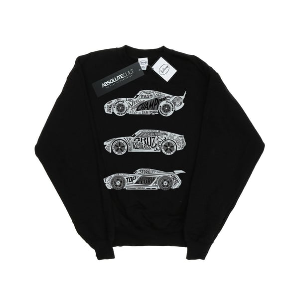 Disney Boys Cars Text Racers Sweatshirt