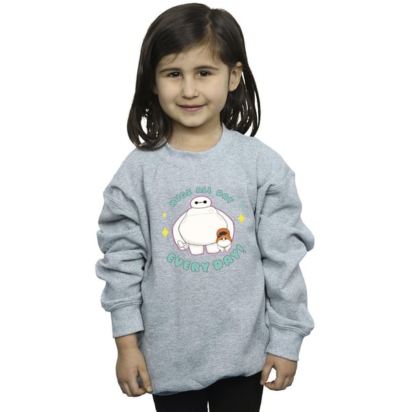 Disney Girls Big Hero 6 Baymax Hugs Everyday Sweatshirt