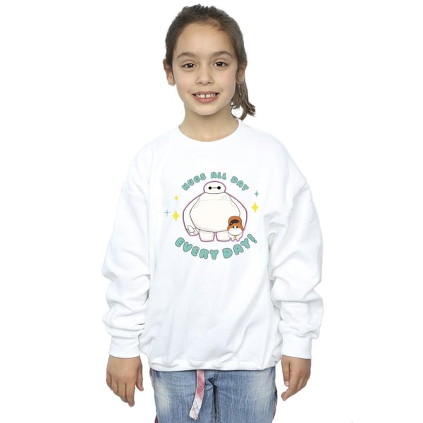 Disney Girls Big Hero 6 Baymax Hugs Everyday Sweatshirt