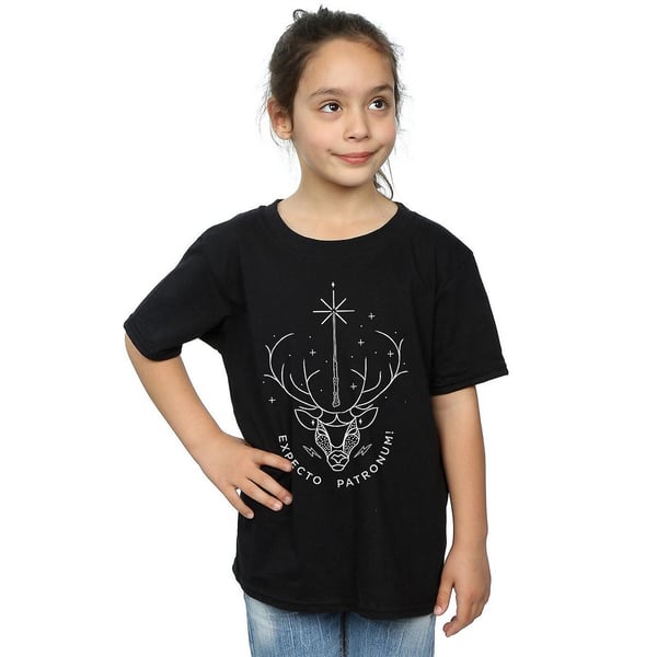 Harry Potter Girls Expecto Patronum Cotton T-Shirt