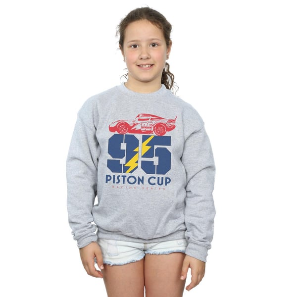 Disney Tyttöjen Autot Piston Cup 95 Collegepaita