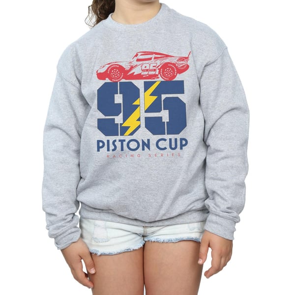 Disney Tyttöjen Autot Piston Cup 95 Collegepaita