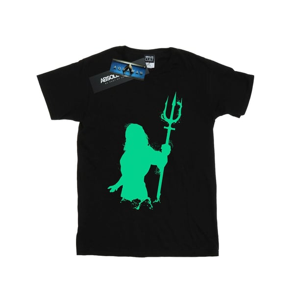 DC Comics Herr Aquaman Aqua Silhuett T-Shirt