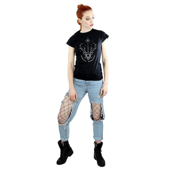 Harry Potter Womens/Ladies Expecto Patronum Cotton T-Shirt