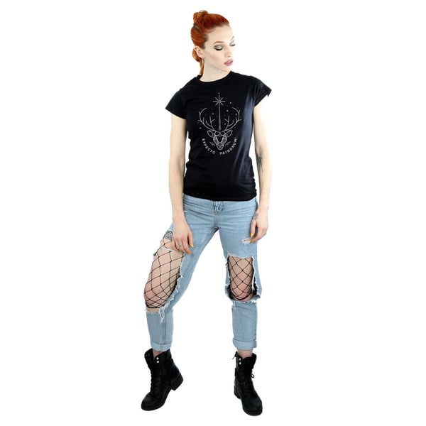 Harry Potter Womens/Ladies Expecto Patronum Cotton T-Shirt
